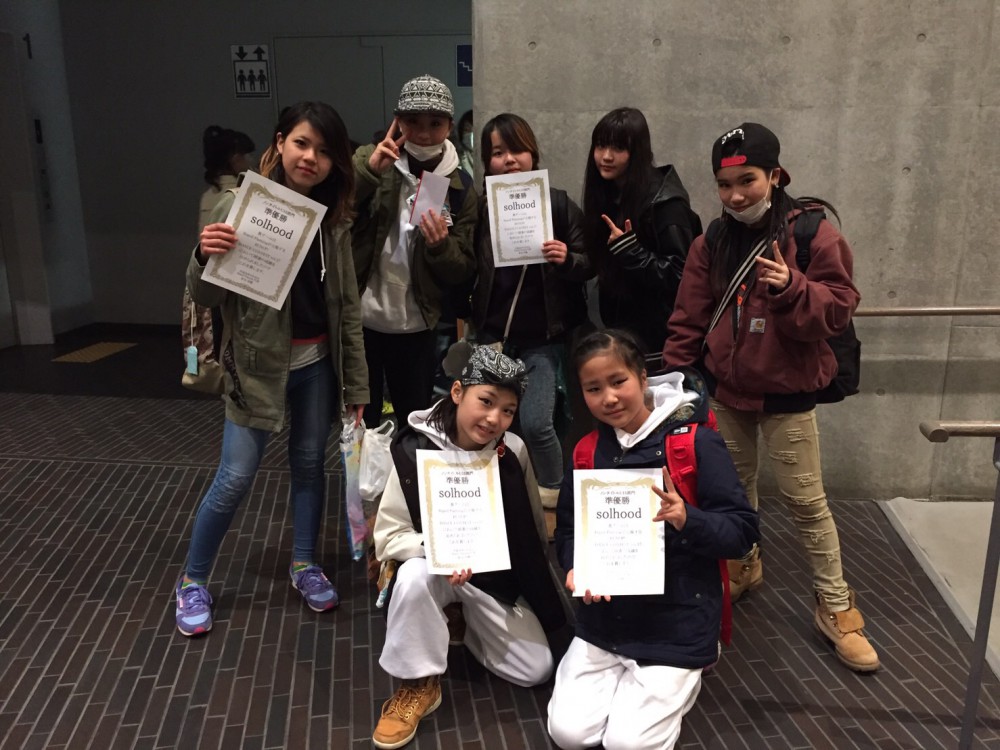 Solhood Runup ノンタイトルu 15部門準優勝 ダンススタジオ Junk B 横浜市 キッズダンス Hiphop